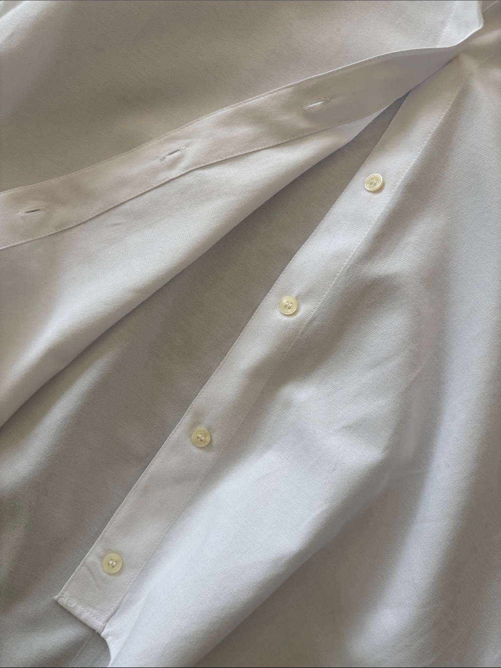 Zara Women’s Poplin White Button-Down Shirt Size Medium - Picture 9 of 9